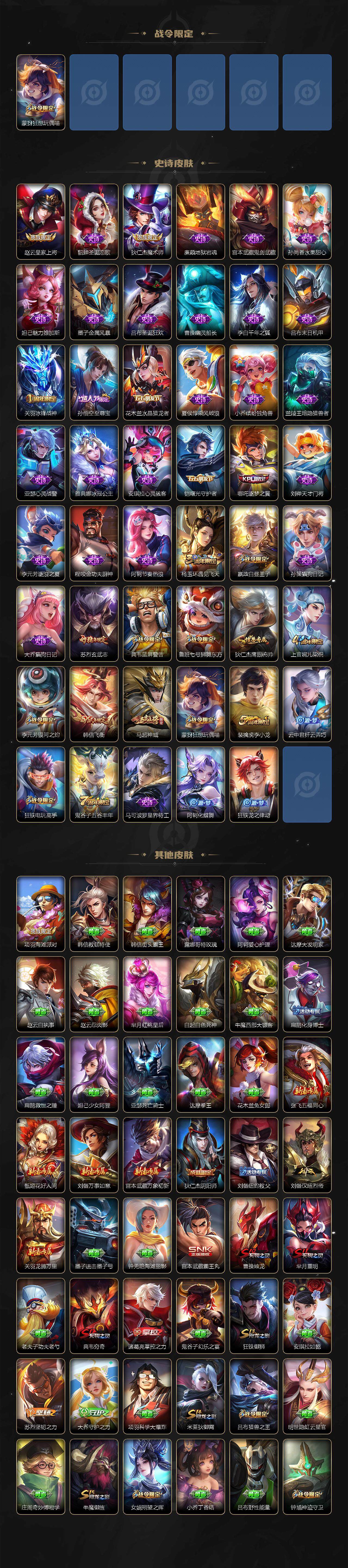 WZCMW3450492王者荣耀账号详情图3