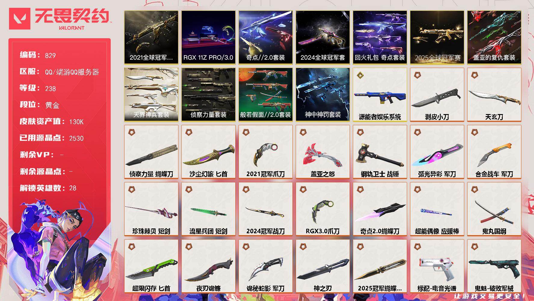 【套装】：2025全球冠军赛套装，2024全球冠军赛套装，2021全球冠军赛套装，RGX 11z Pro//3.0套装，奇点//2.0套装，回火礼包：奇点套装，般若假面//2.0套装，侦察力量套装，