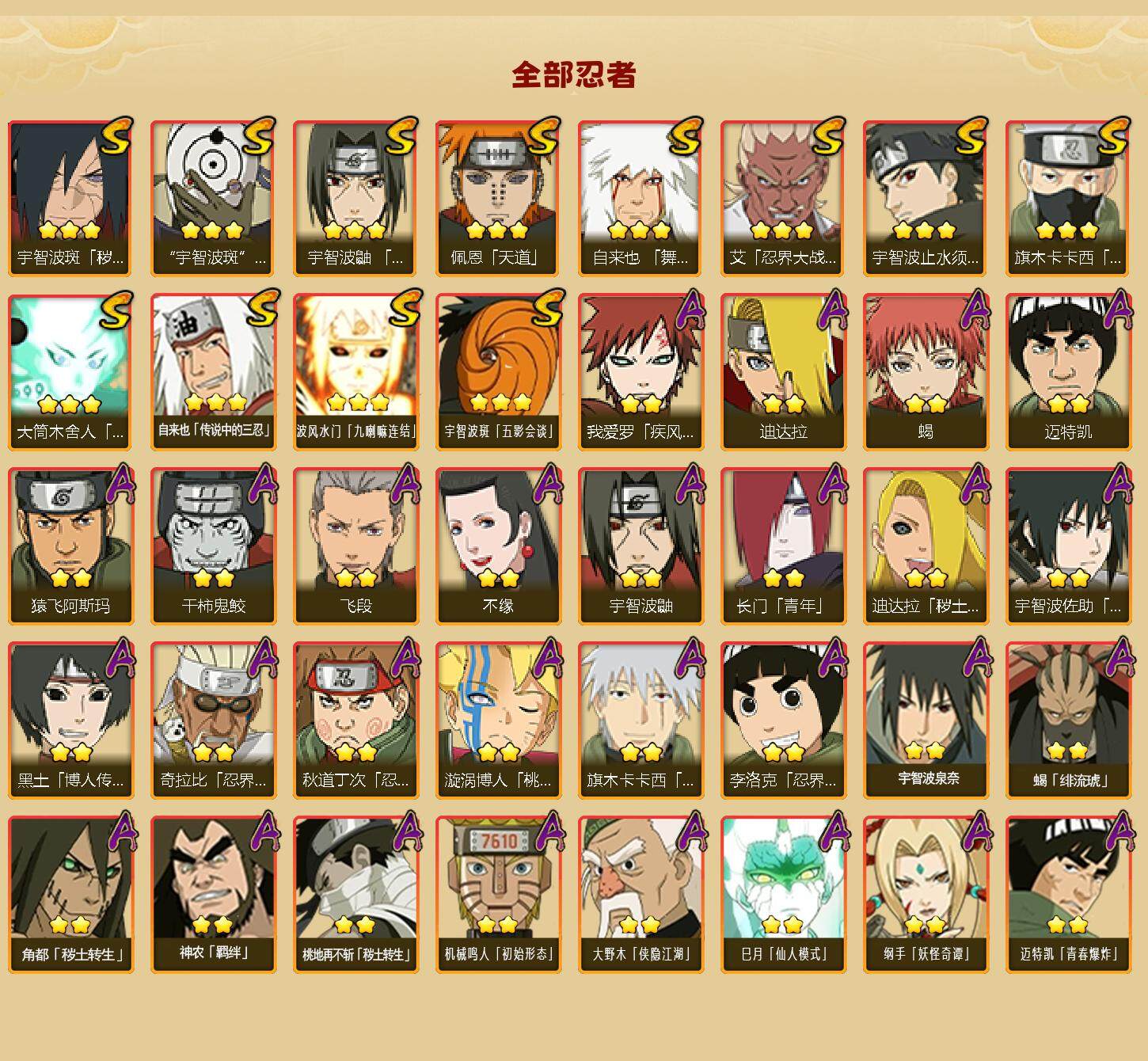 HYLFY341473火影忍者账号详情图3