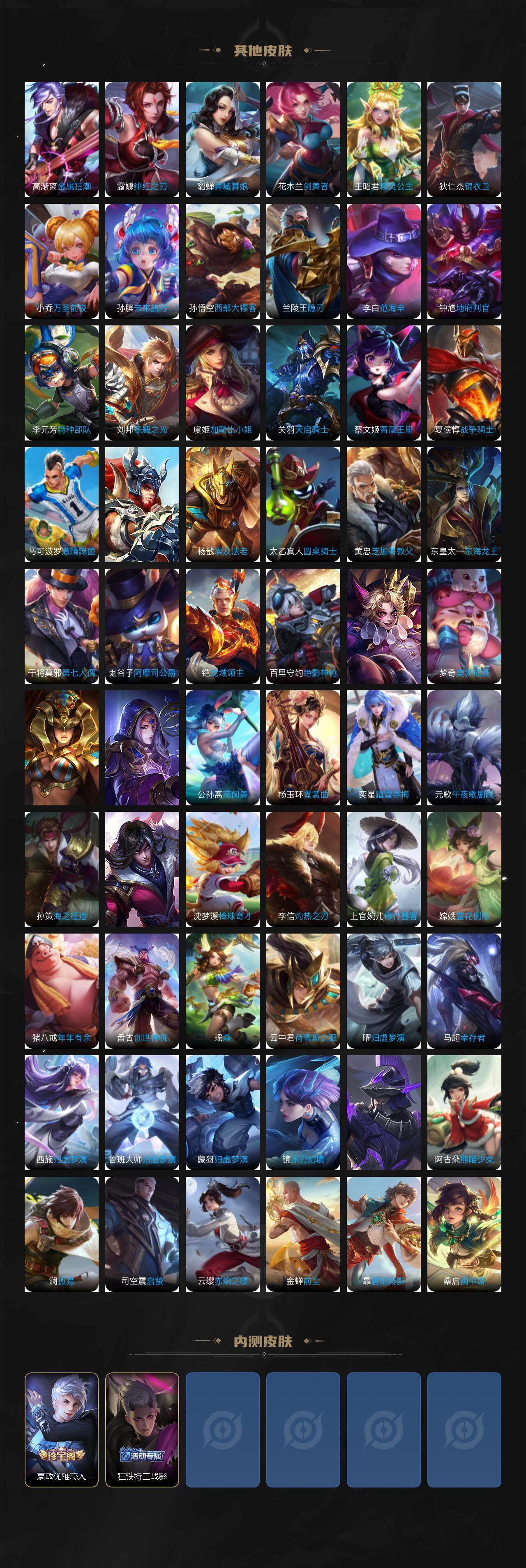 WZLE3465870王者荣耀账号详情图6 WZLE3465870王者荣耀账号详情图6