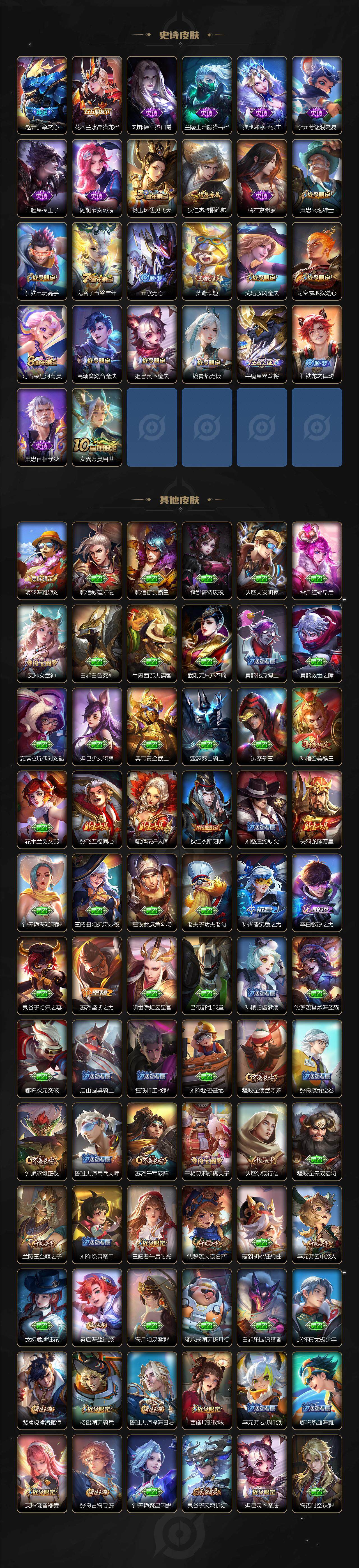 WZLE3450554王者荣耀账号详情图3 WZLE3450554王者荣耀账号详情图3