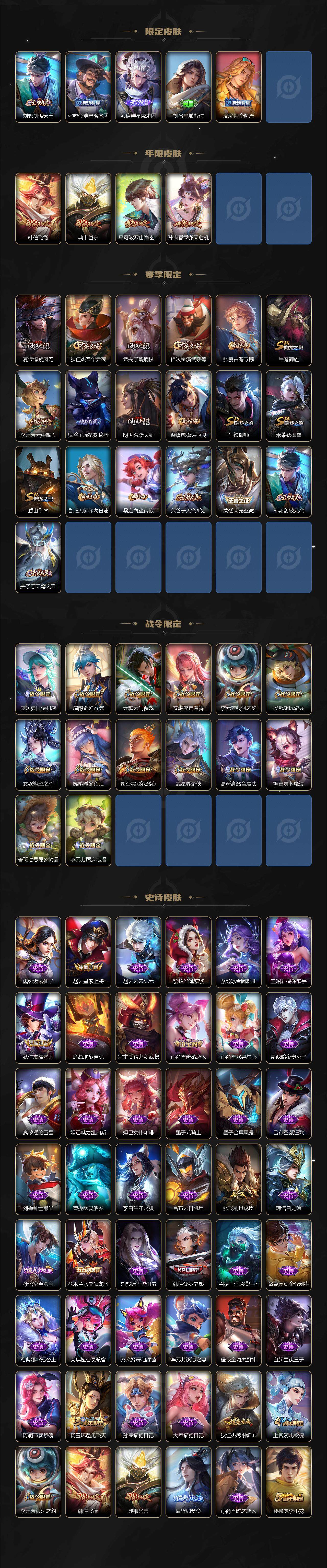 WZLE3450755王者荣耀账号详情图3 WZLE3450755王者荣耀账号详情图3