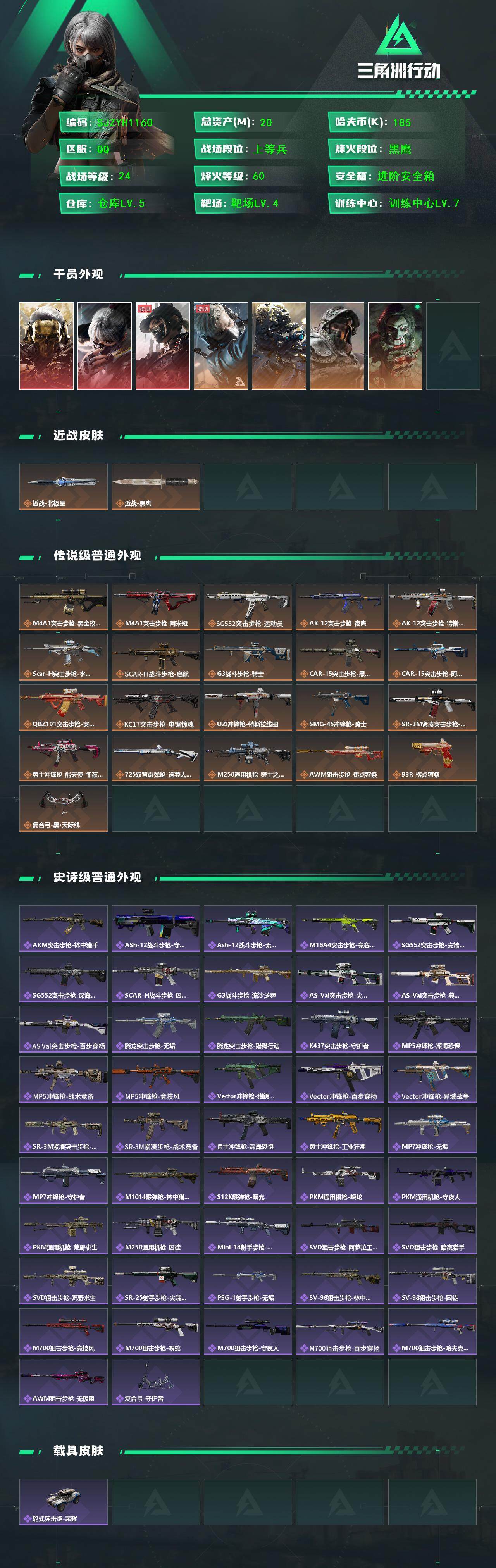 SJZEY393979三角洲行动账号详情图3