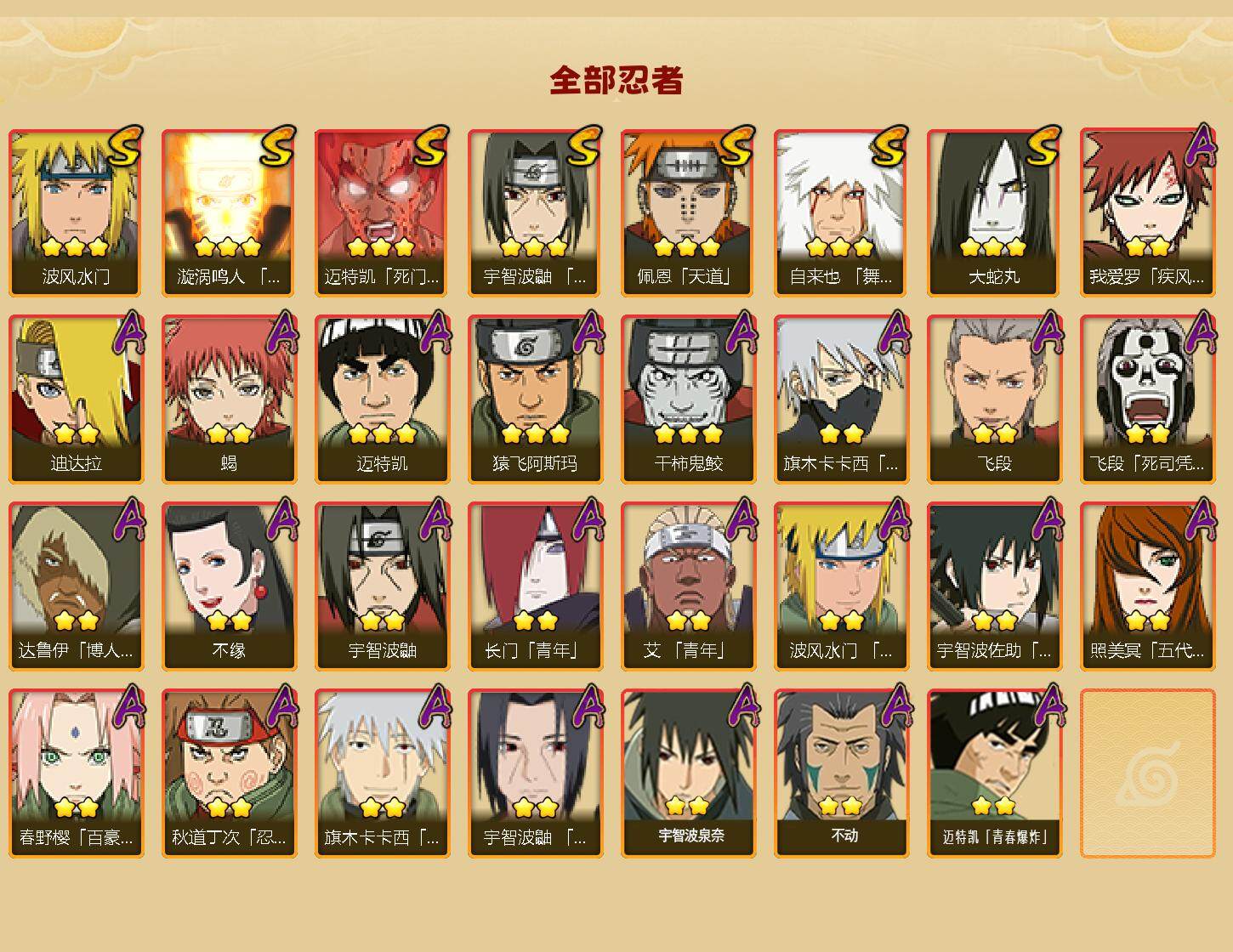 HYLFY341479火影忍者账号详情图3