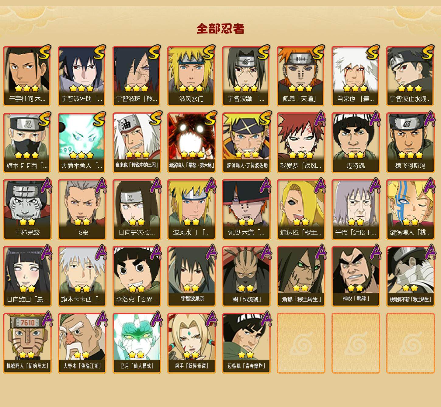 HYEY341725火影忍者账号详情图3