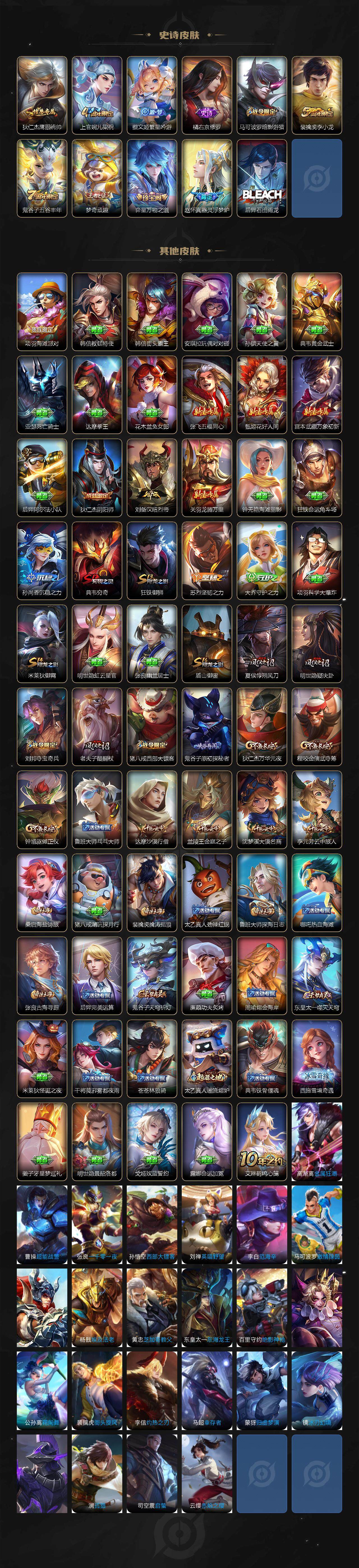 WZJZ3477356王者荣耀账号详情图4 WZJZ3477356王者荣耀账号详情图4