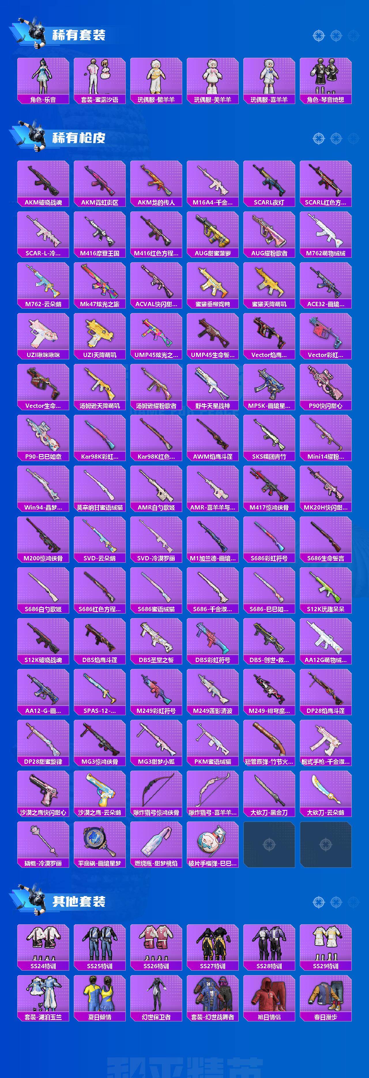 HPCMW3439261和平精英账号详情图3