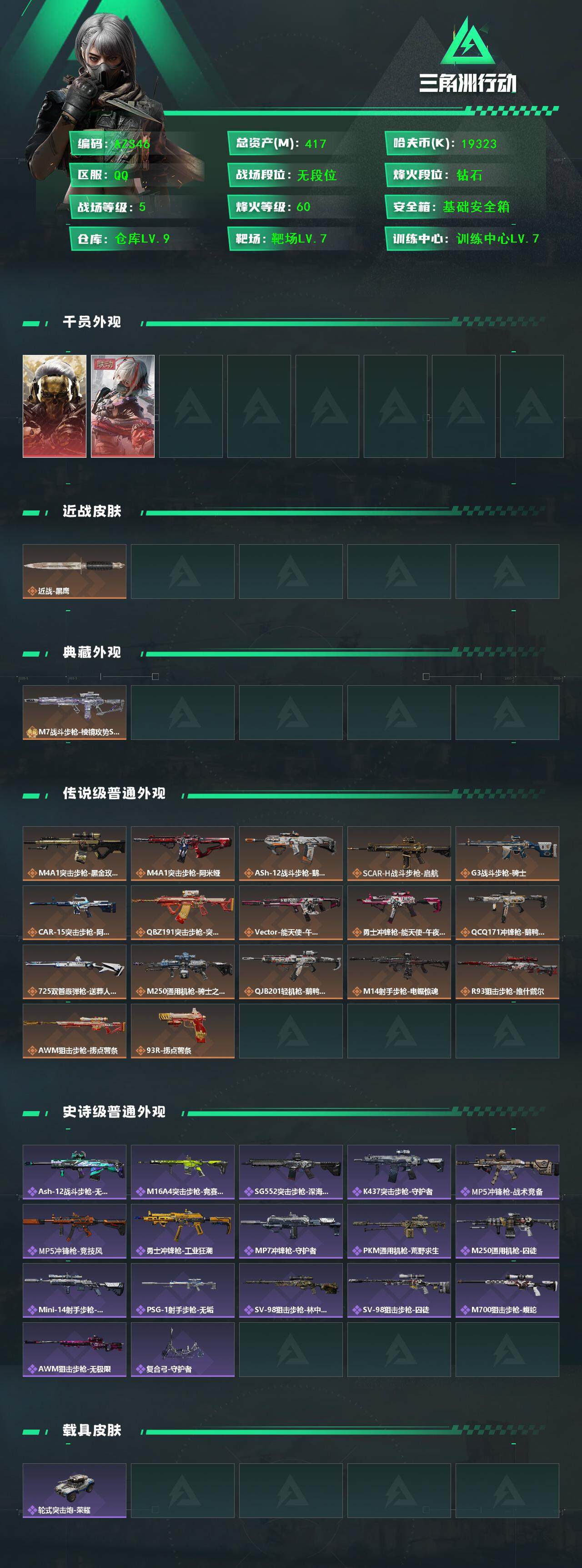 SJZCMW393503三角洲行动账号详情图4