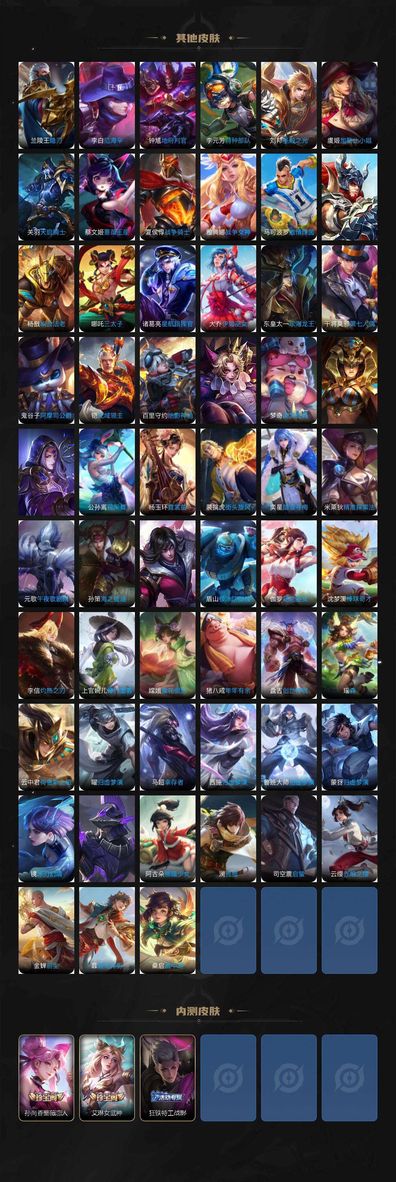 WZLE3465874王者荣耀账号详情图6 WZLE3465874王者荣耀账号详情图6