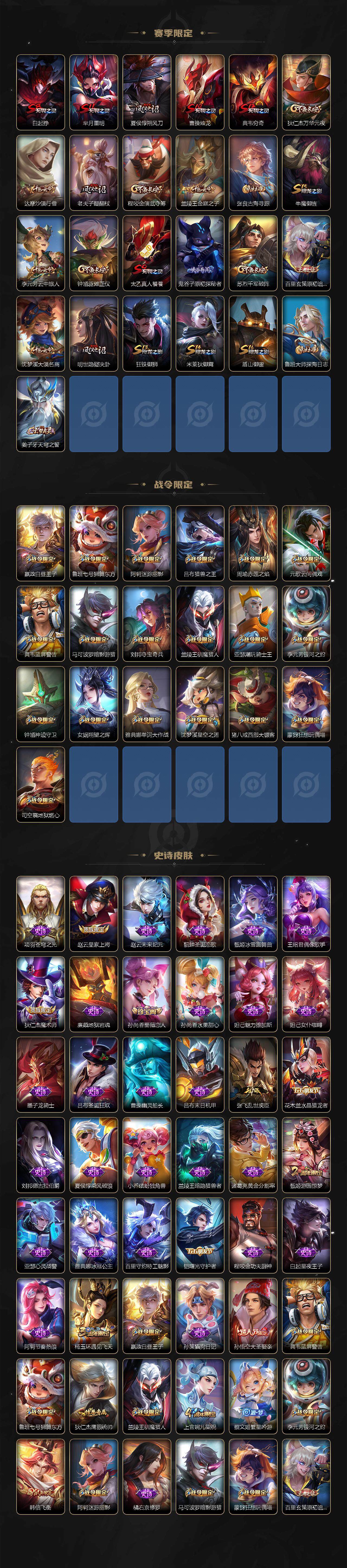 WZ03410298王者荣耀账号详情图3 WZ03410298王者荣耀账号详情图3