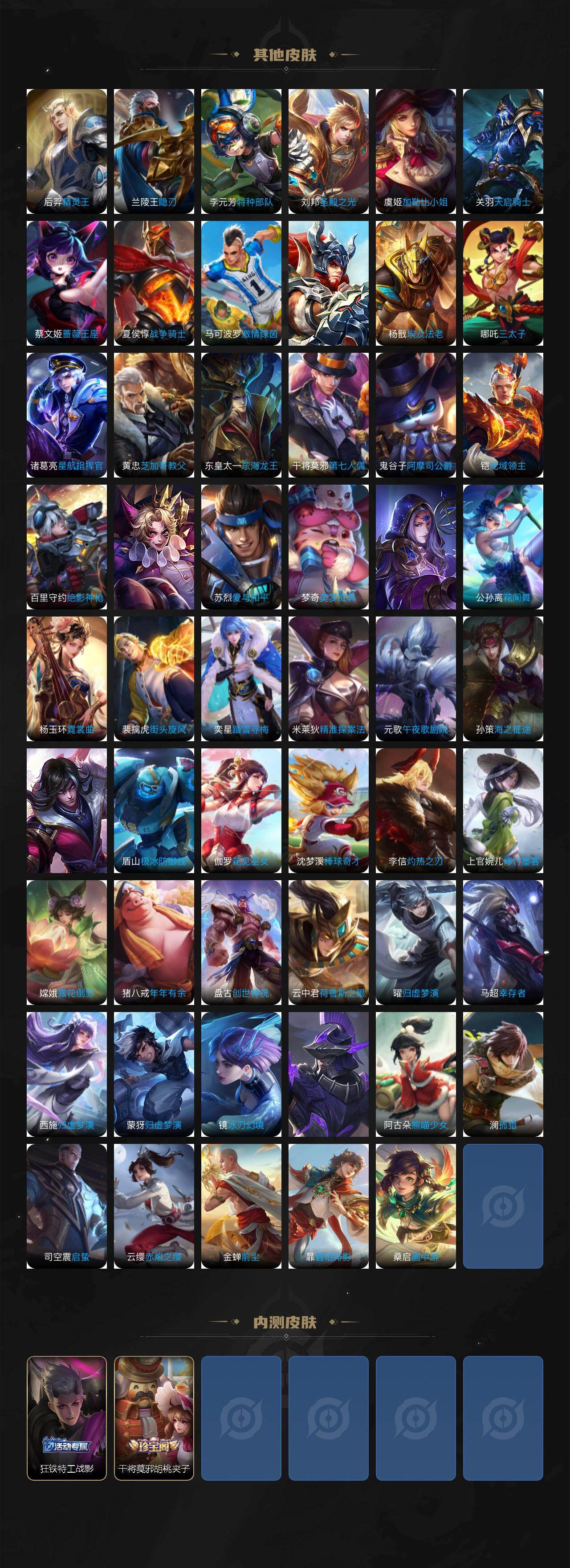 WZ03410300王者荣耀账号详情图5 WZ03410300王者荣耀账号详情图5