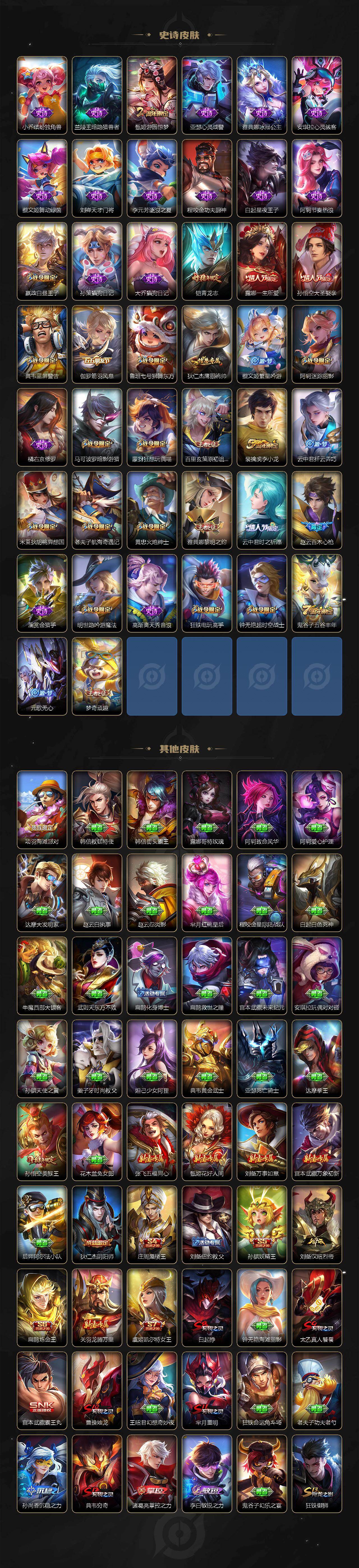 WZ03410326王者荣耀账号详情图5 WZ03410326王者荣耀账号详情图5