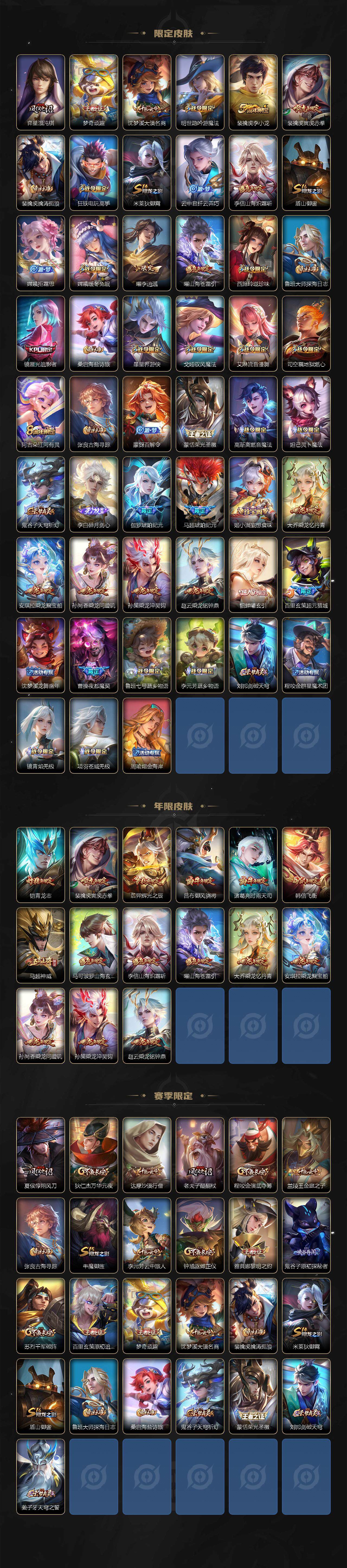 WZ03410335王者荣耀账号详情图3 WZ03410335王者荣耀账号详情图3