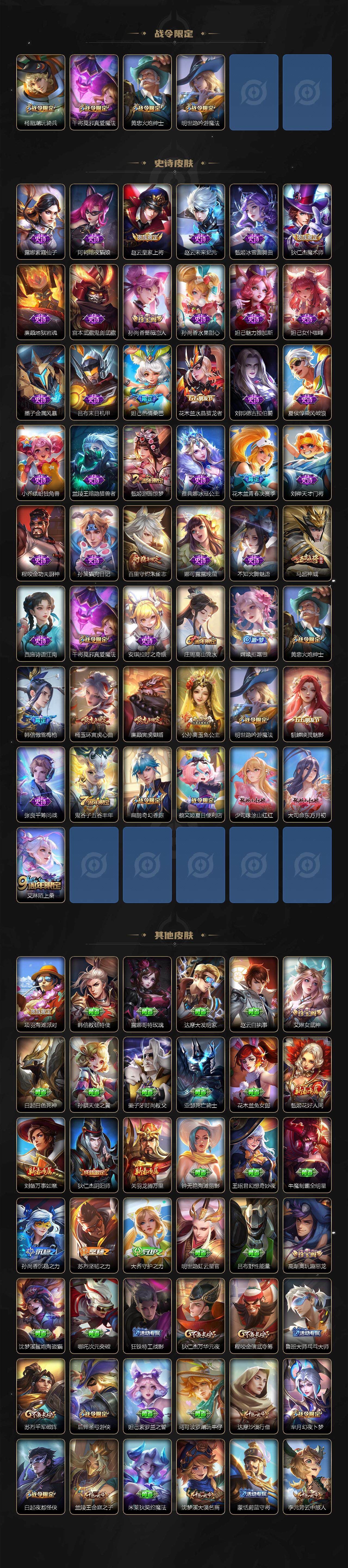 WZQM3464300王者荣耀账号详情图5