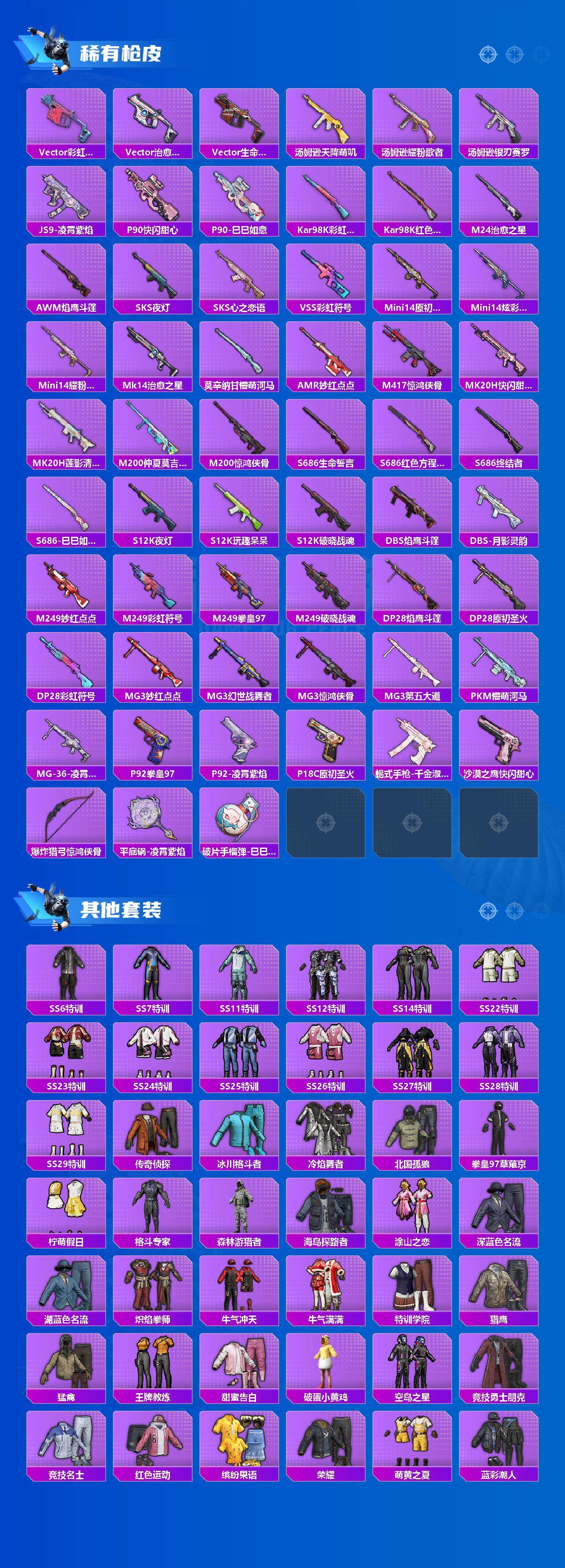 HPCMW3442646和平精英账号详情图3