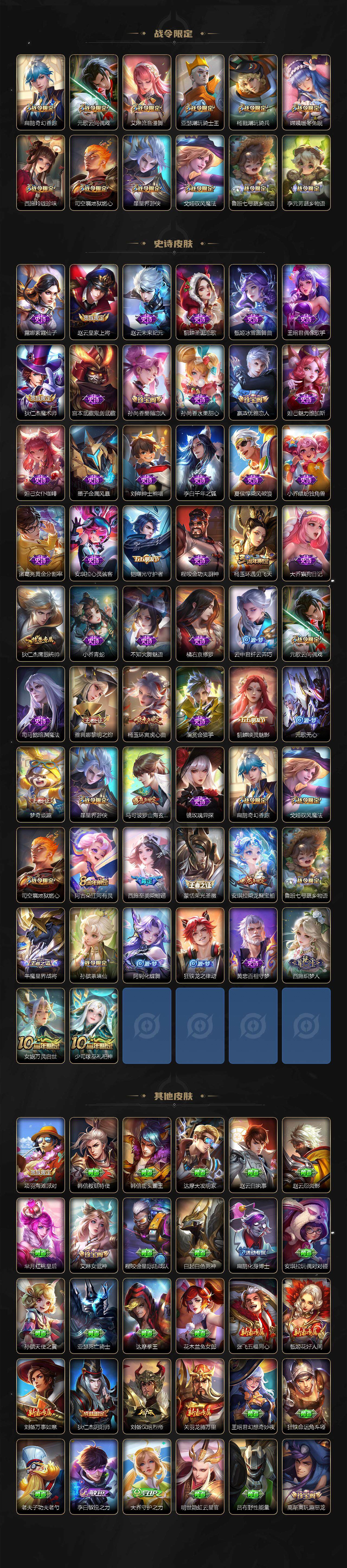 WZLE3465922王者荣耀账号详情图3