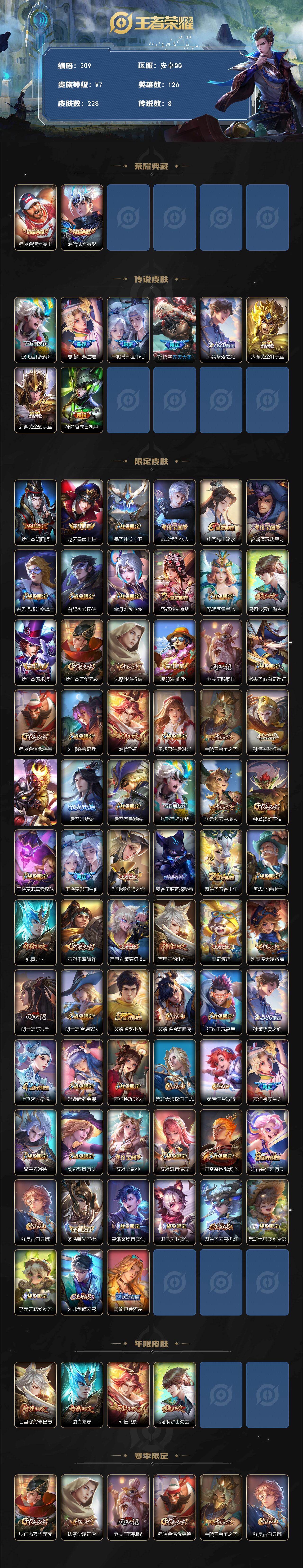 WZCMW495611王者荣耀账号详情图2