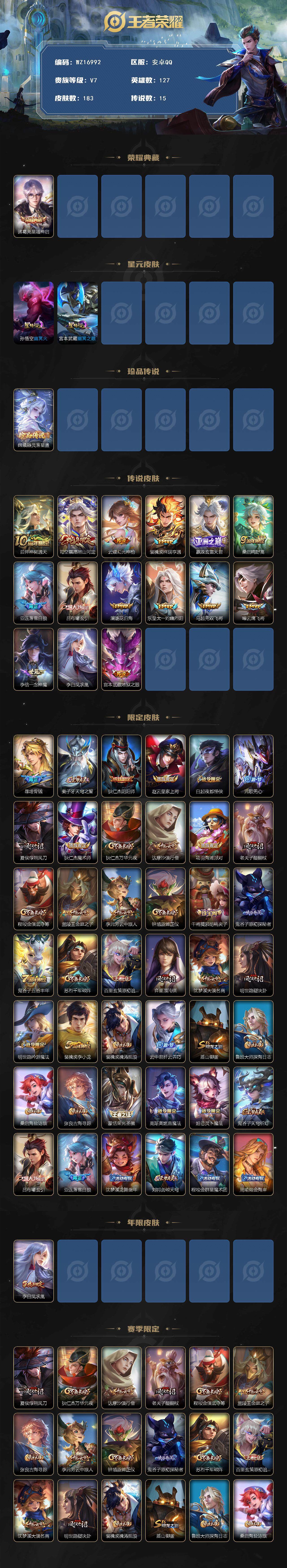 WZ03410324王者荣耀账号详情图2