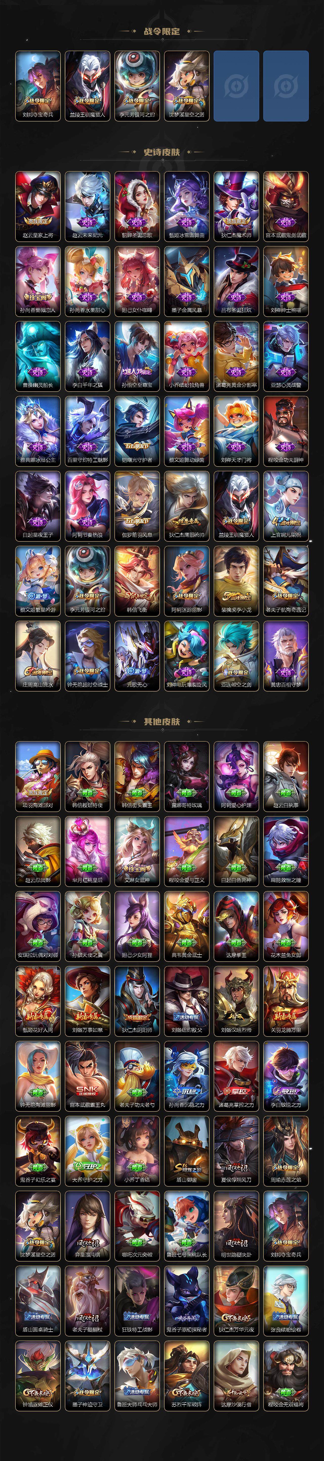 WZCMW3455040王者荣耀账号详情图3