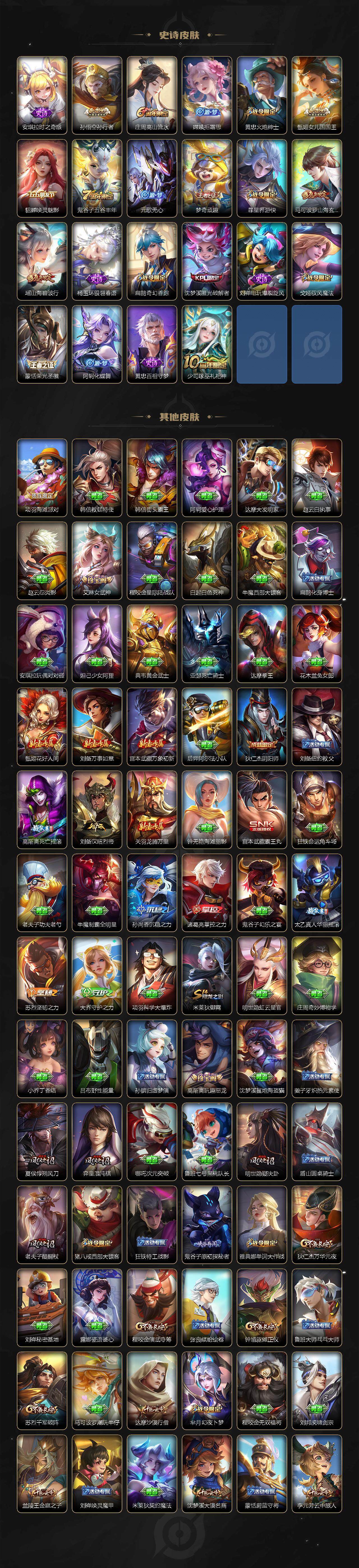 WZCMW3455041王者荣耀账号详情图4 WZCMW3455041王者荣耀账号详情图4