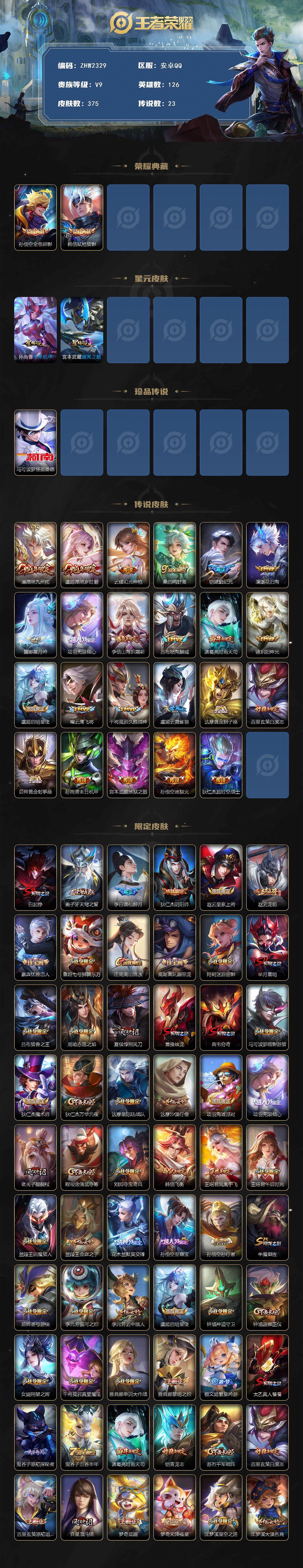 WZCMW3481694王者荣耀账号详情图12