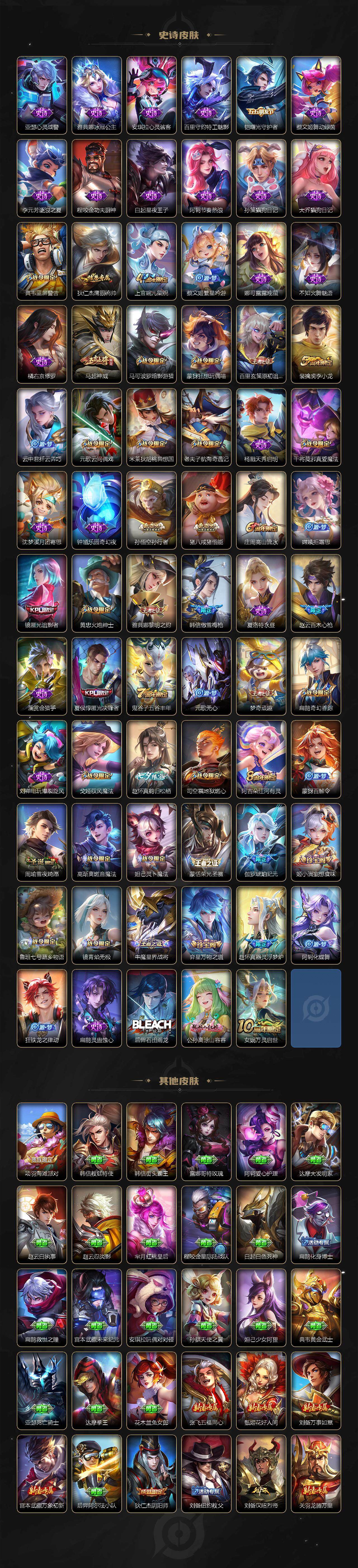 WZLE3465856王者荣耀账号详情图4 WZLE3465856王者荣耀账号详情图4