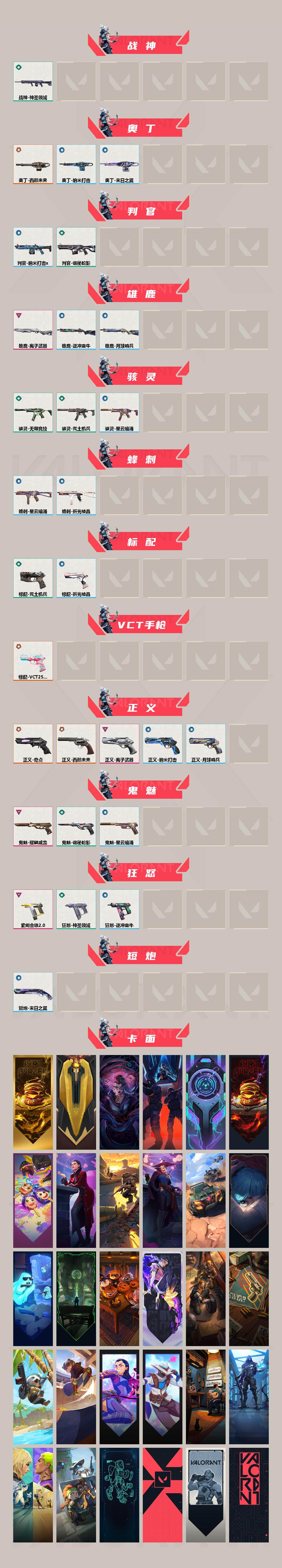 WWQXL331257无畏契约账号详情图3