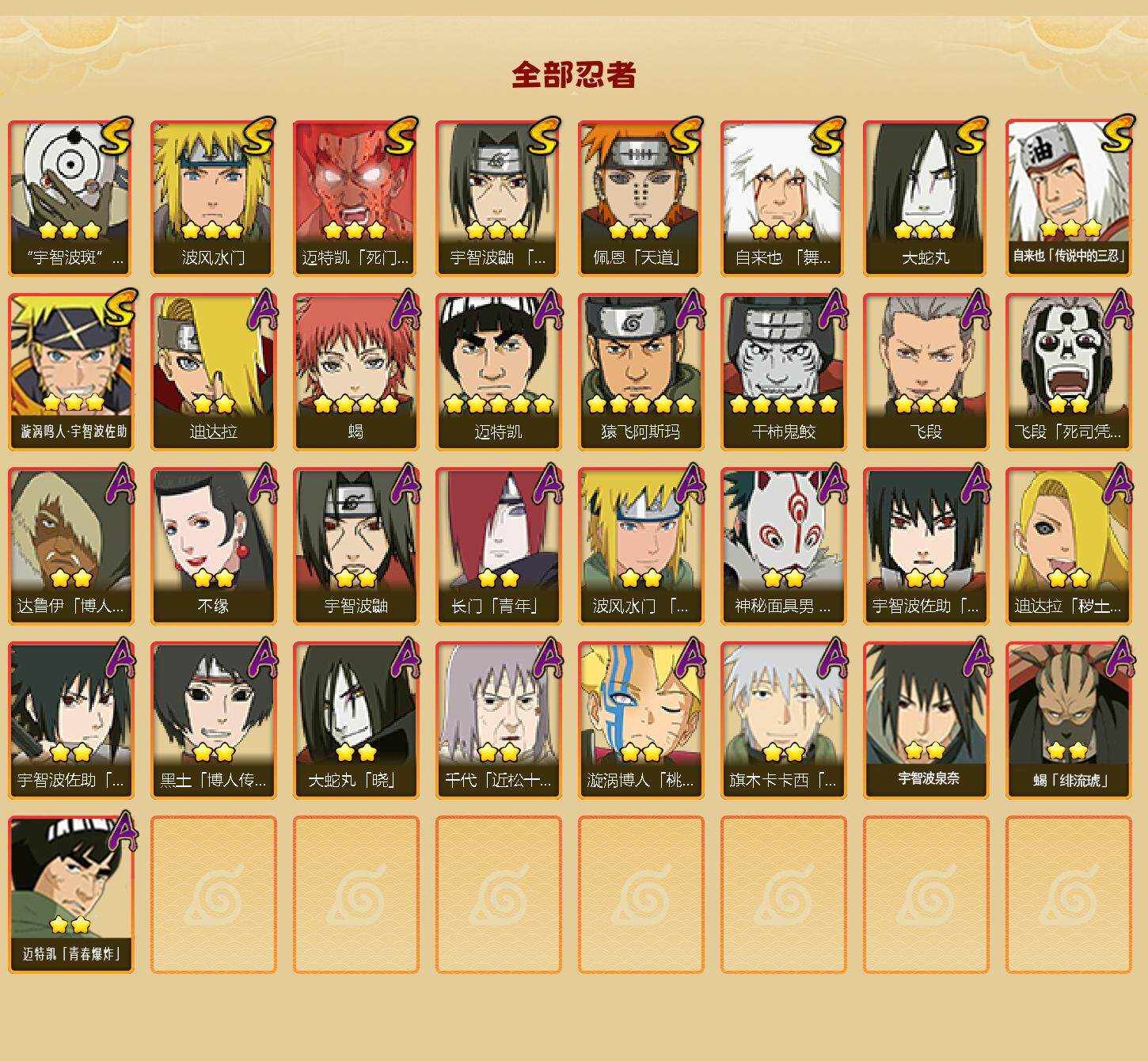 HYQM341959火影忍者账号详情图3