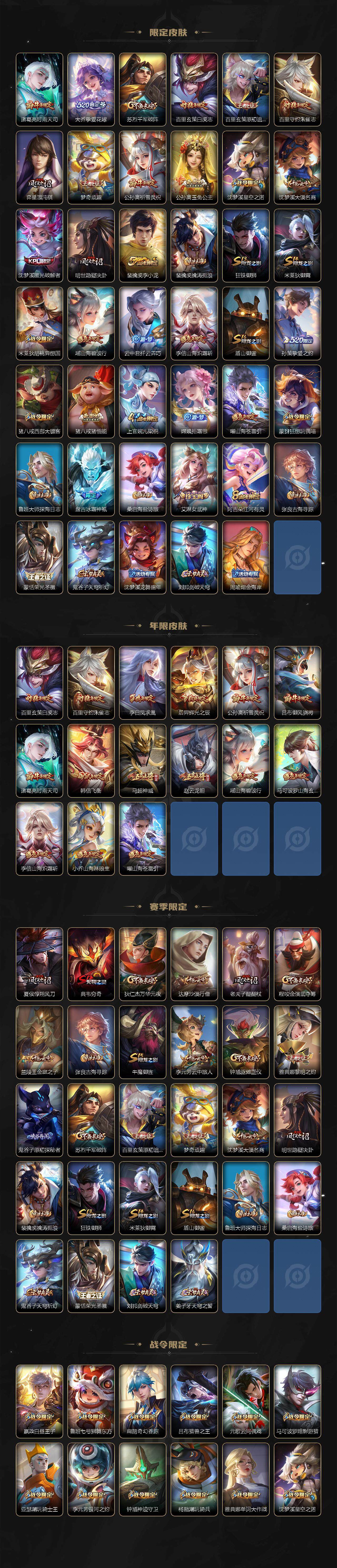 WZ03410399王者荣耀账号详情图3 WZ03410399王者荣耀账号详情图3