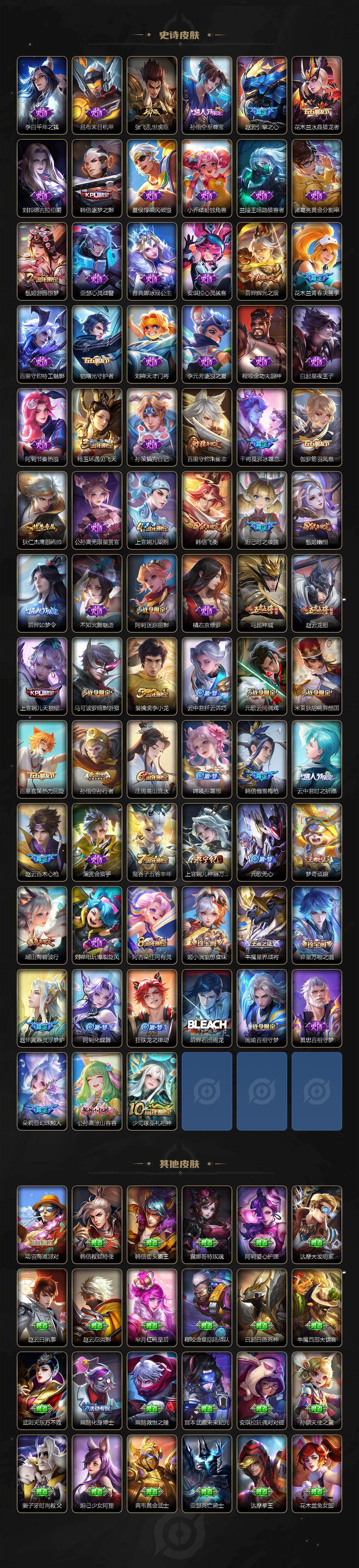 WZ03410404王者荣耀账号详情图4 WZ03410404王者荣耀账号详情图4