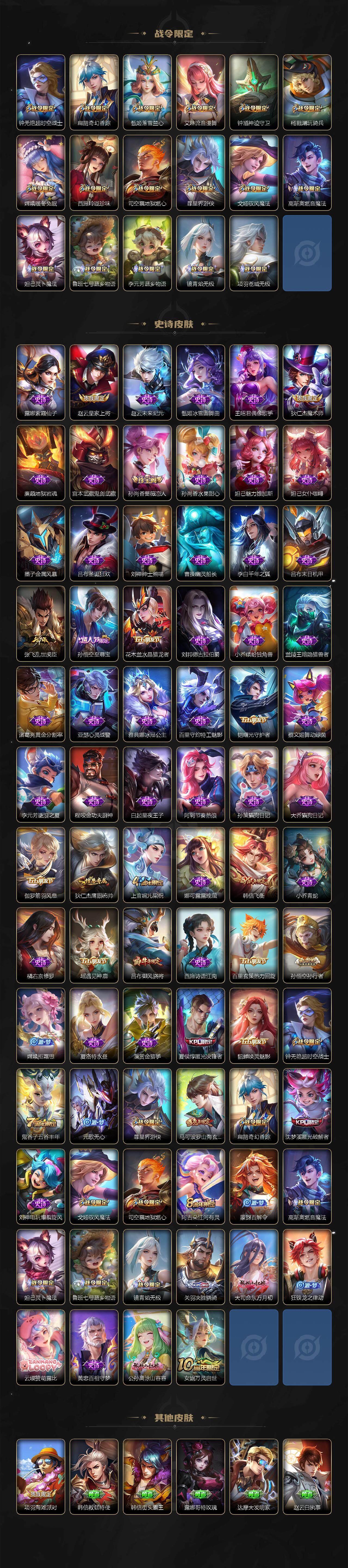 WZLE3460960王者荣耀账号详情图4