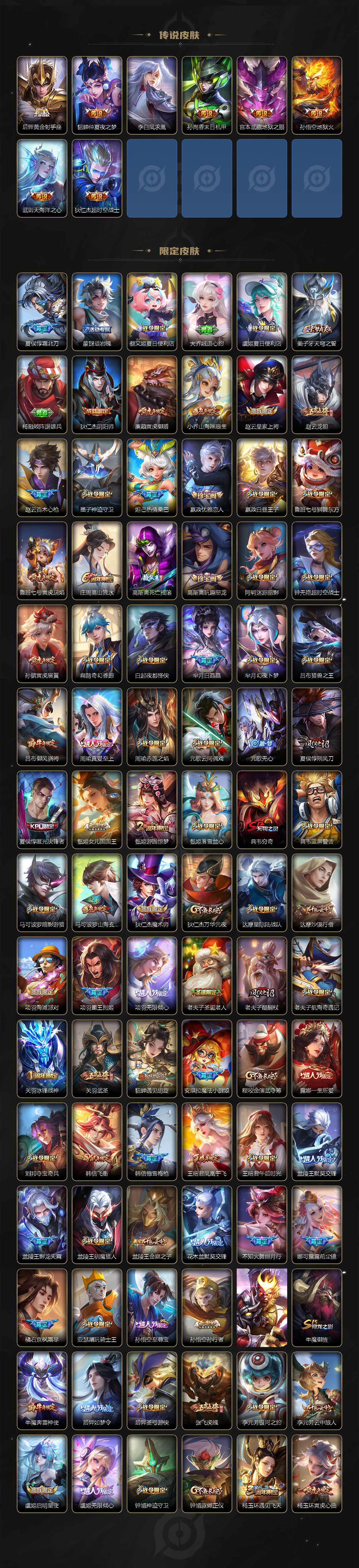 WZ0349226王者荣耀账号详情图3 WZ0349226王者荣耀账号详情图3