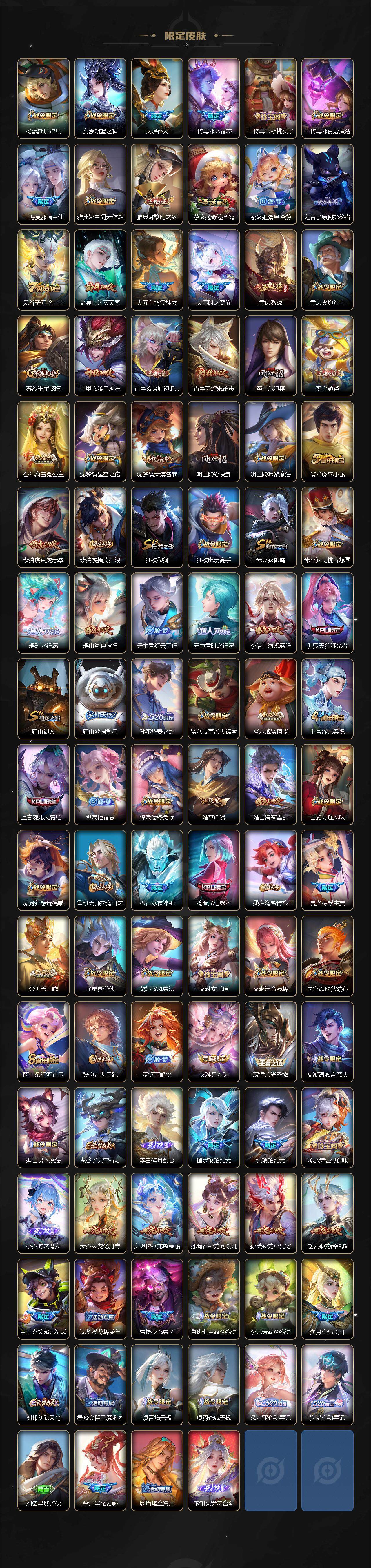 WZ0349226王者荣耀账号详情图4 WZ0349226王者荣耀账号详情图4