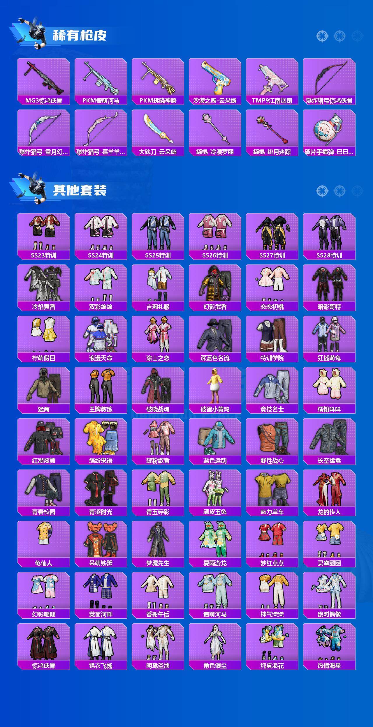 HPLE3445403和平精英账号详情图3