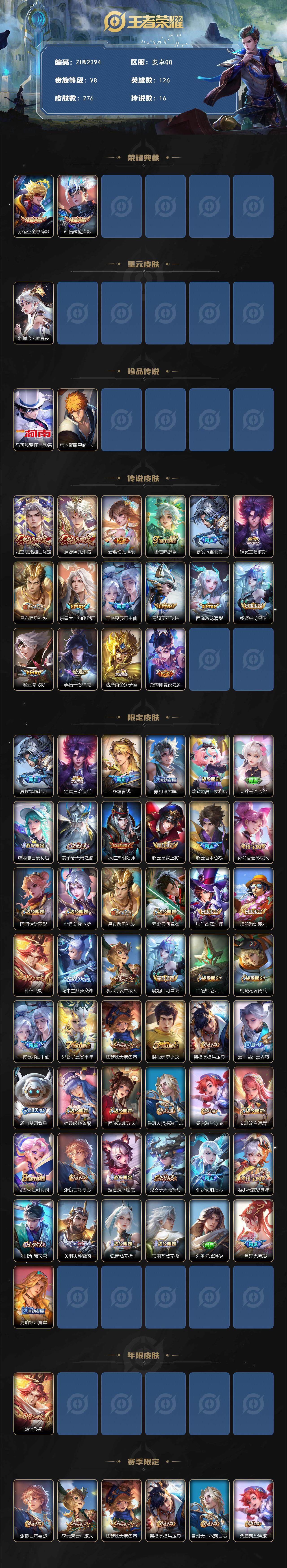 WZCMW3481789王者荣耀账号详情图3