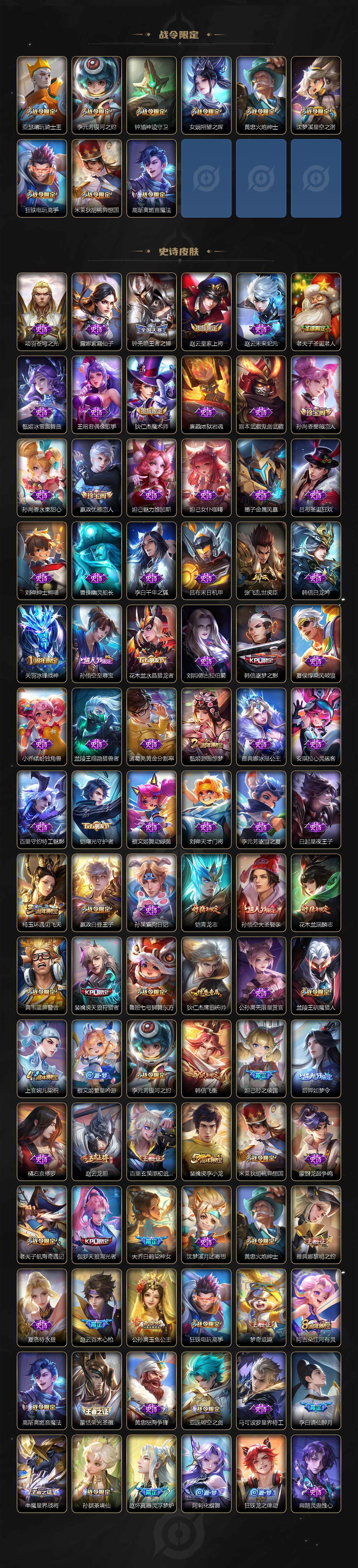 WZ03410454王者荣耀账号详情图4 WZ03410454王者荣耀账号详情图4