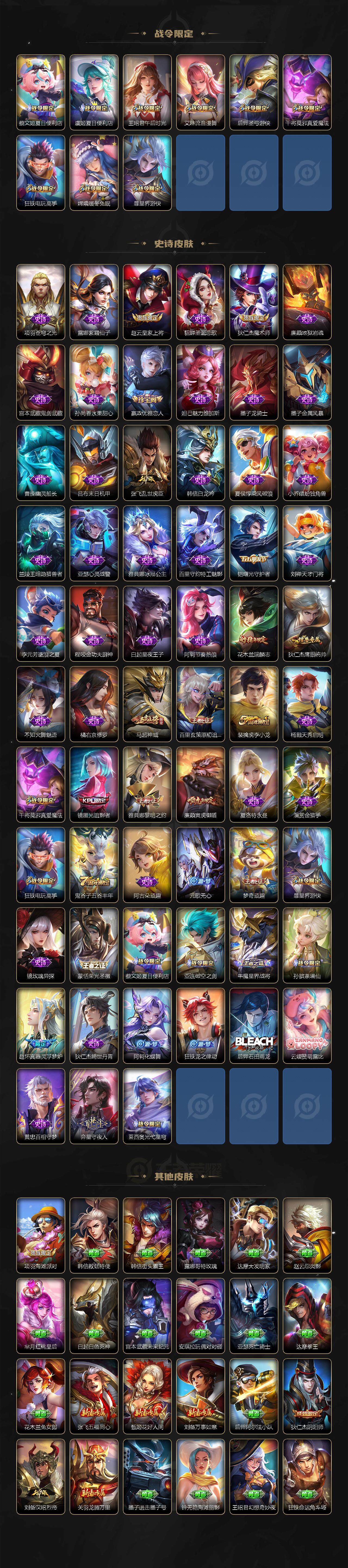 WZLE3460963王者荣耀账号详情图3