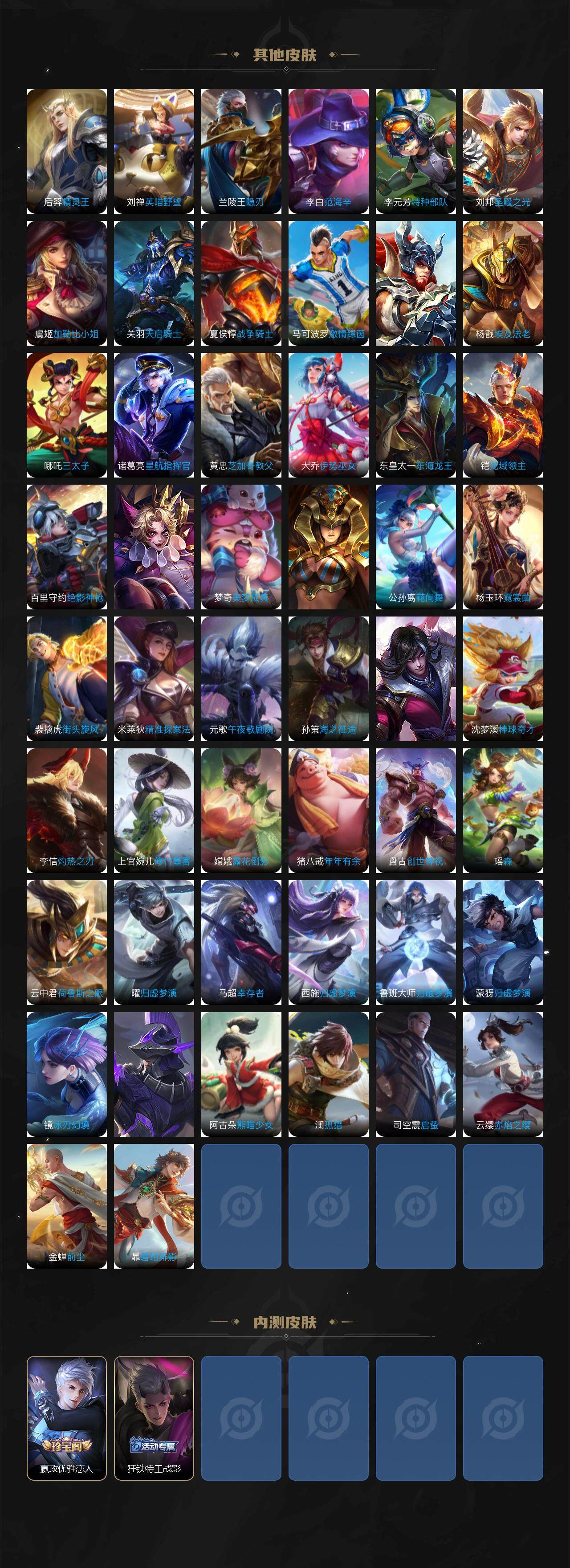 WZ03410423王者荣耀账号详情图6 WZ03410423王者荣耀账号详情图6