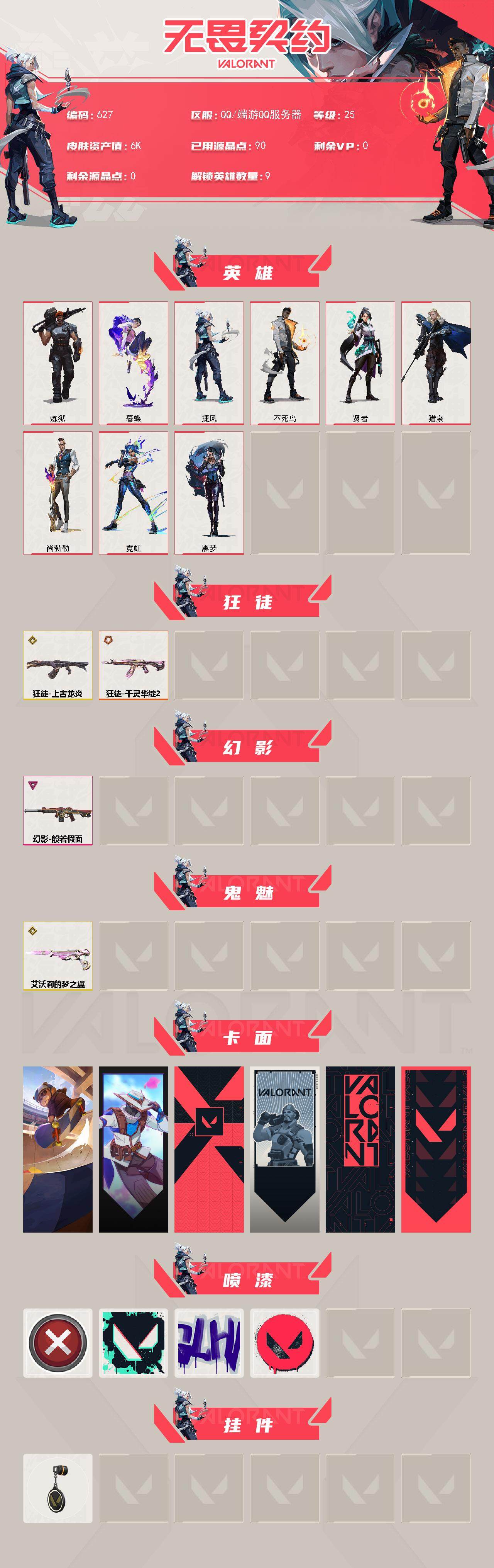 WWQQM331692无畏契约账号详情图3 WWQQM331692无畏契约账号详情图3