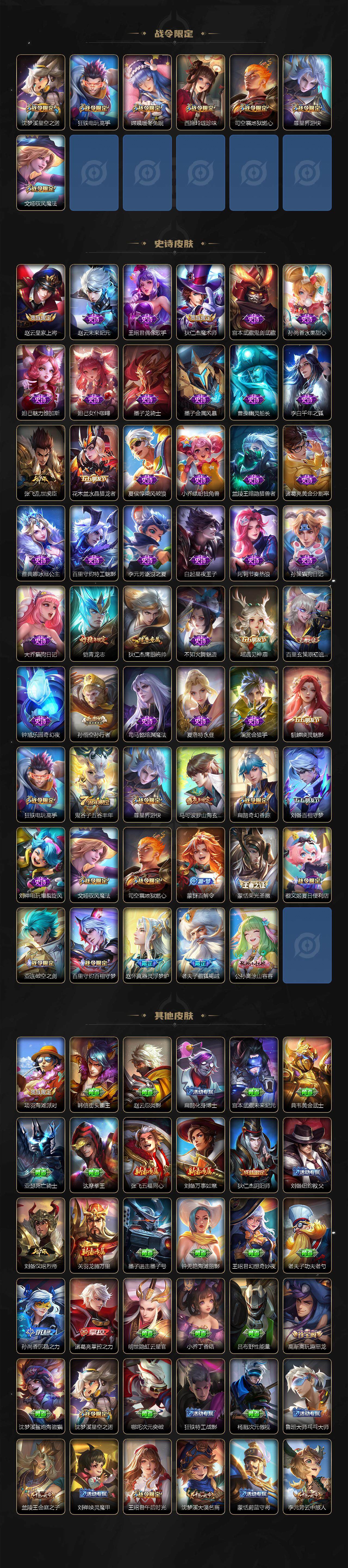 WZQM3460971王者荣耀账号详情图5