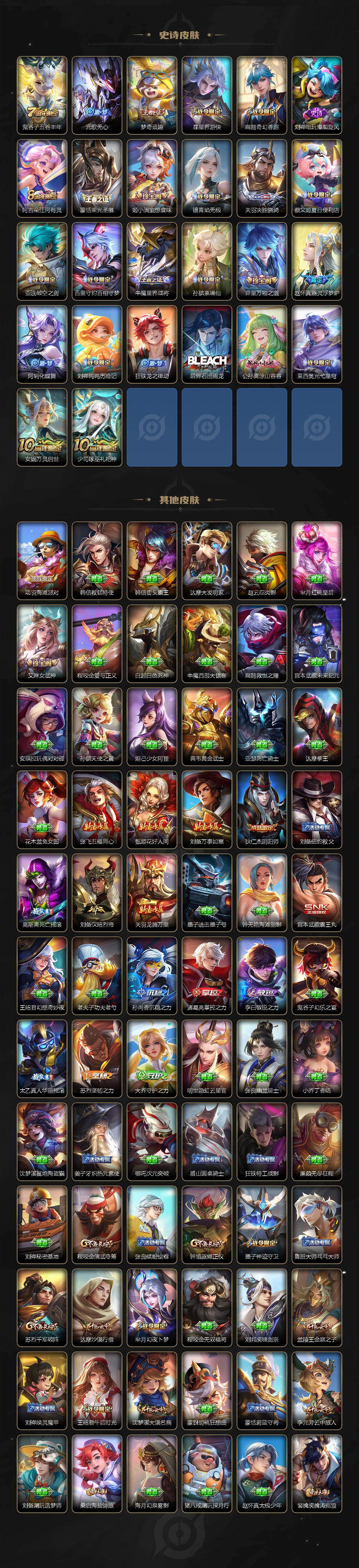 WZ03410446王者荣耀账号详情图4 WZ03410446王者荣耀账号详情图4