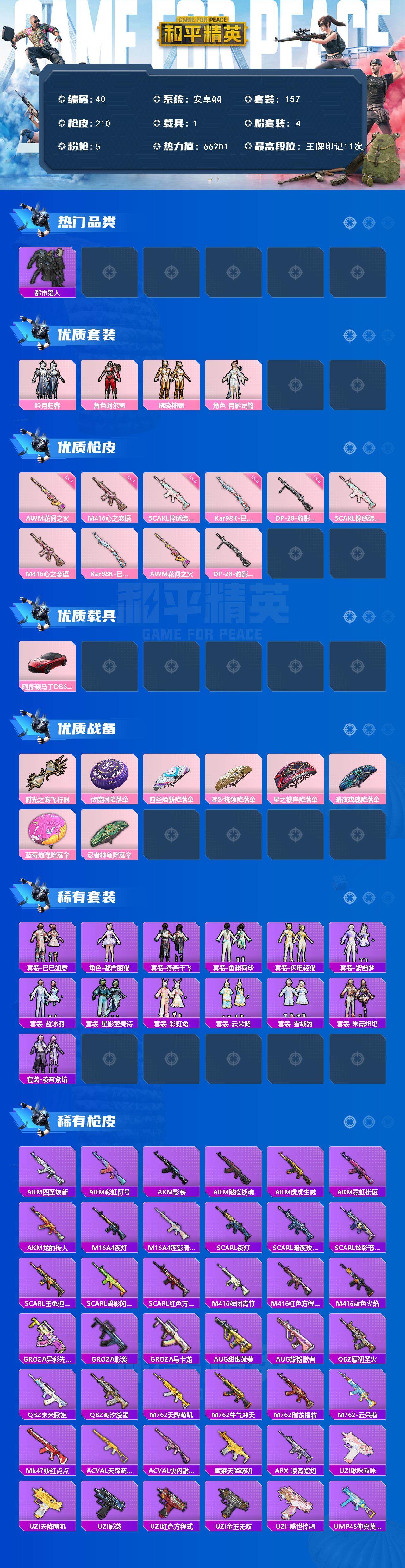 HPCMW450260和平精英账号详情图2