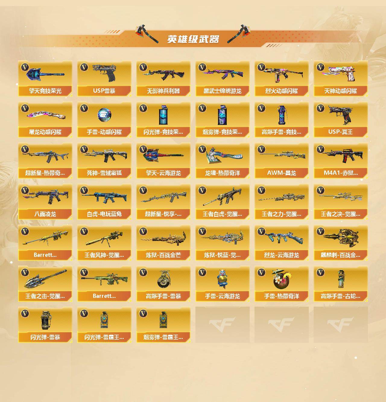 CFCMW422261穿越火线账号详情图4