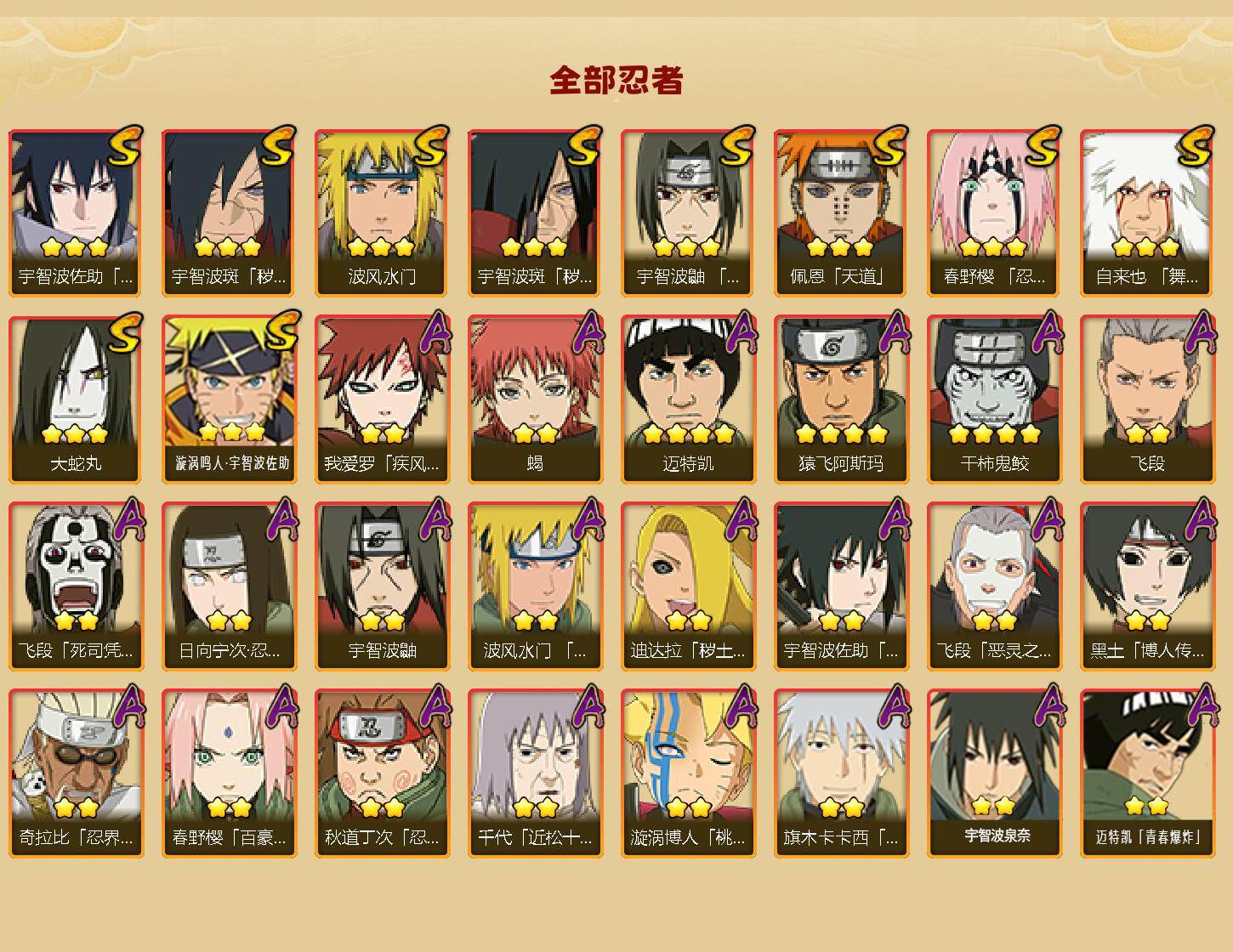 HYQM342607火影忍者账号详情图3