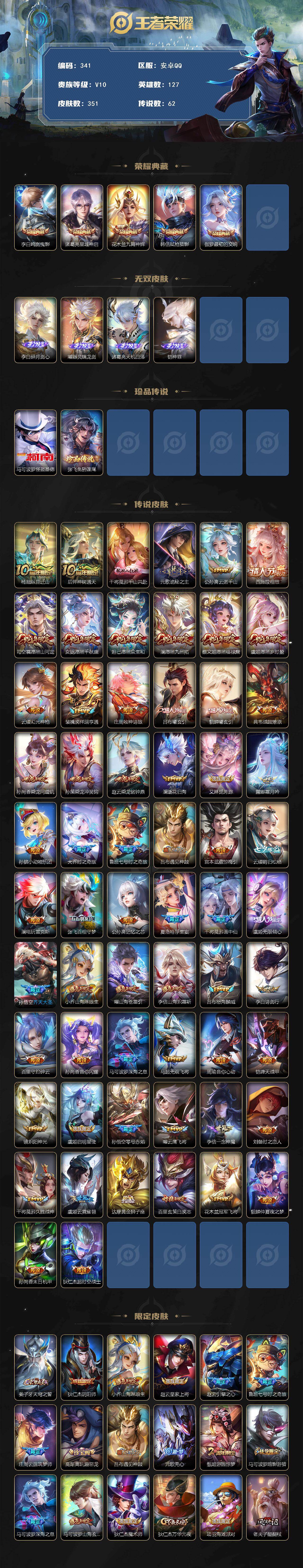 WZCMW496240王者荣耀账号详情图2