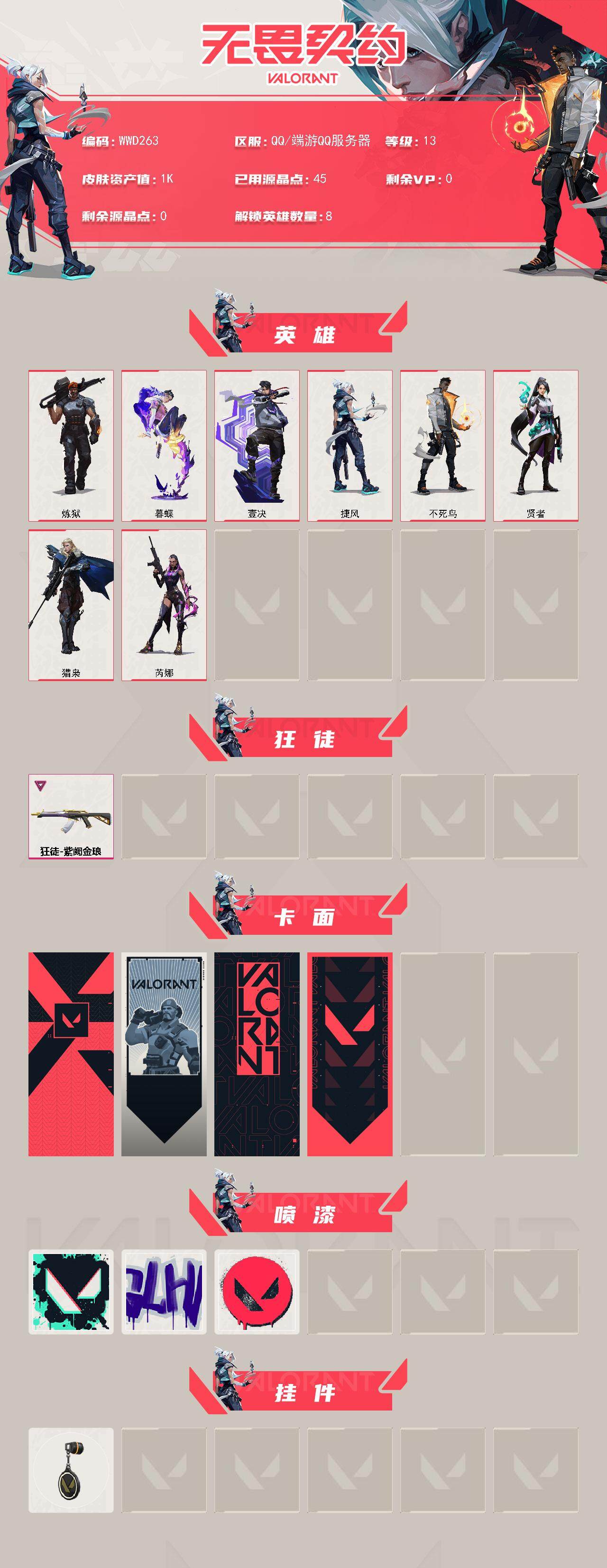 WWQEY42390无畏契约账号详情图2