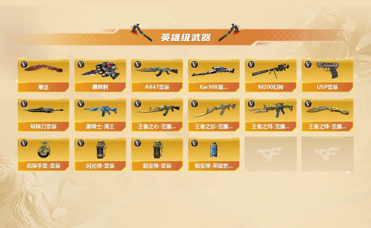 CFCMW421888穿越火线账号详情图3