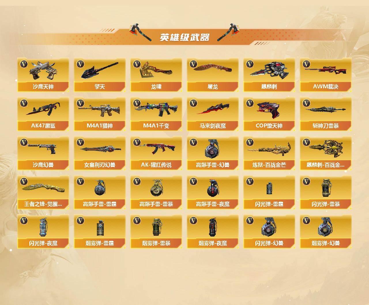 CFCMW421528穿越火线账号详情图3