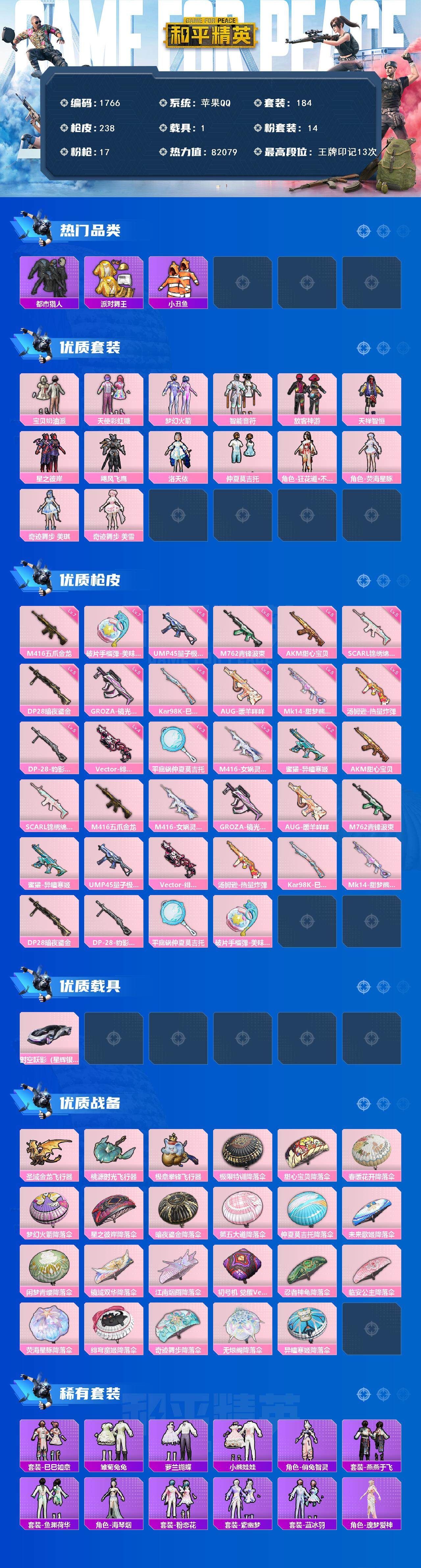 HPCMW3446251和平精英账号详情图2