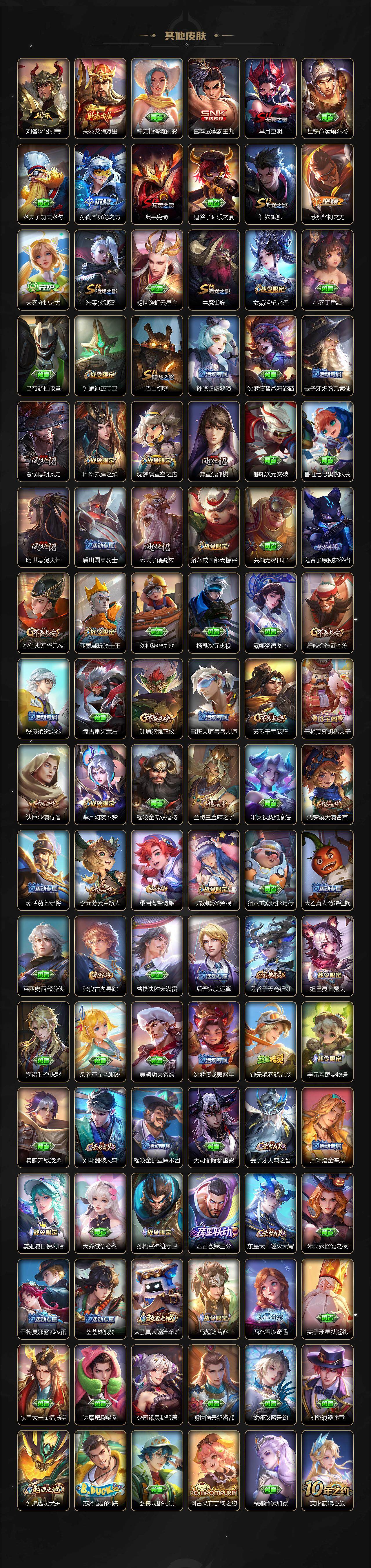 WZLE3460901王者荣耀账号详情图5